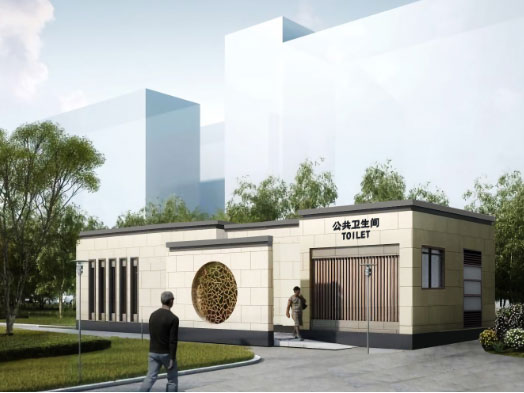 中山豪华组装型移动厕所